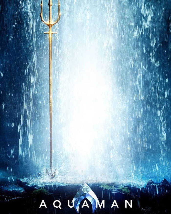 پوستر فیلم زیبای Aquaman بدون حضور شخصیت اصلی