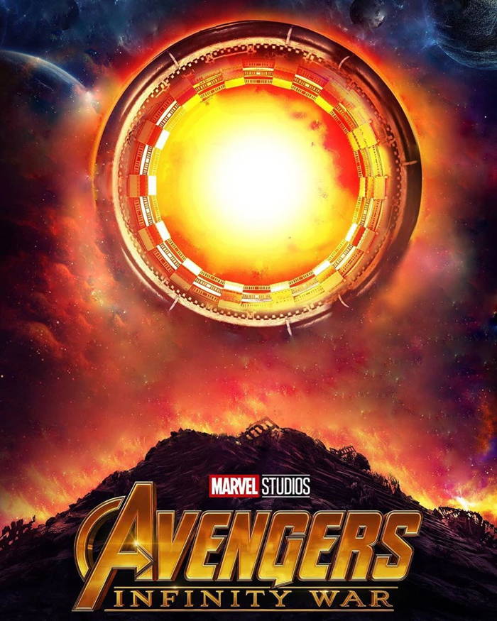 پوستر نسخه محبوب Avengers-Infinity War بدون حضور شخصیت ها